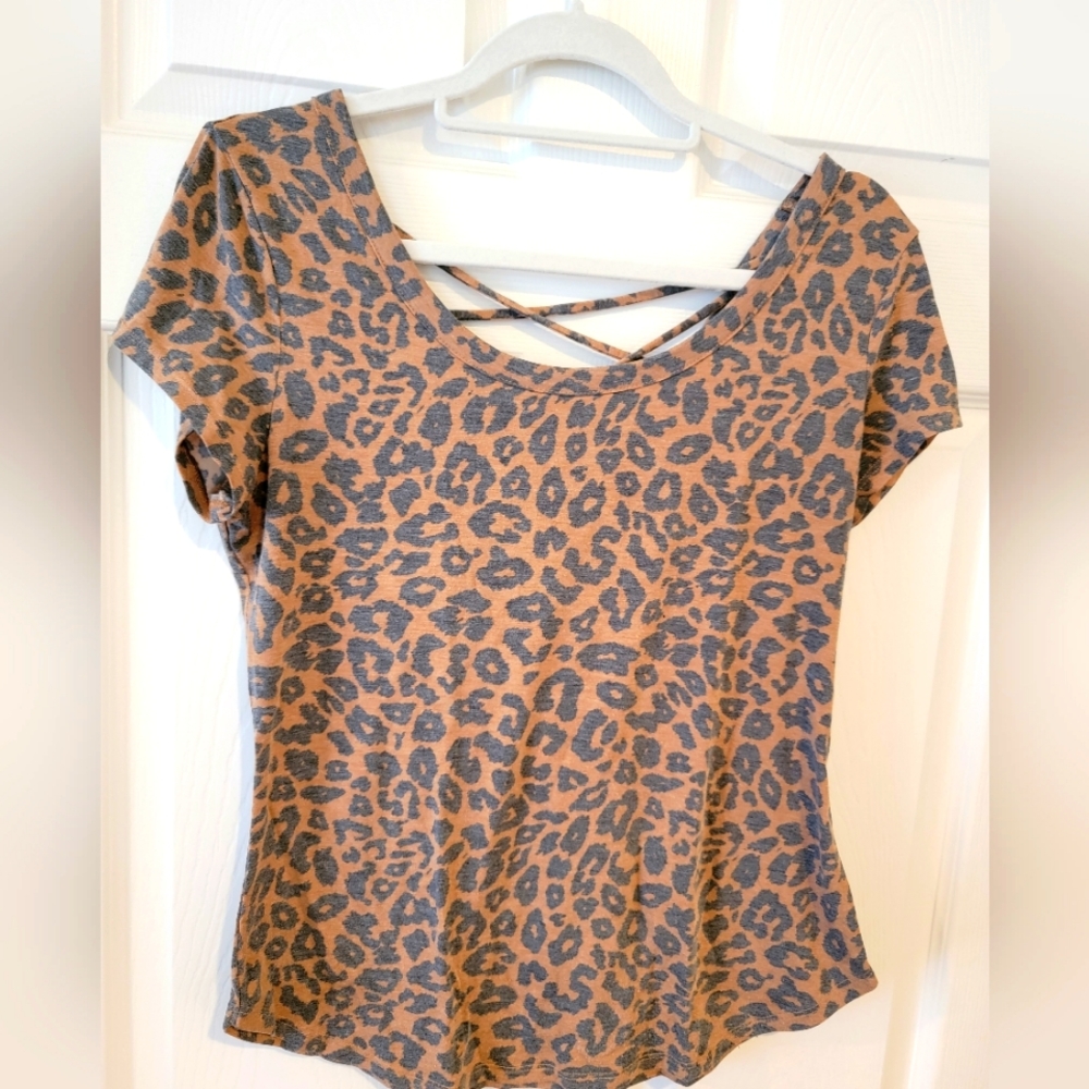 Leopard Print Top